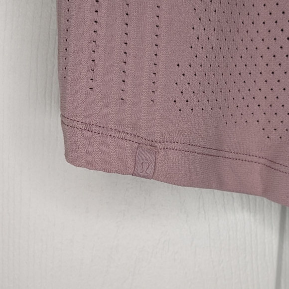 Lululemon Train to Be Short Sleeve - Pink - Size S - Picture 7 of 7